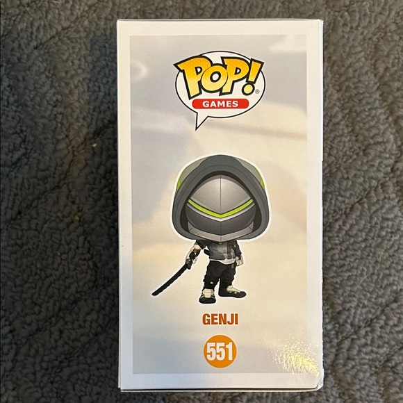 Funko Pop Overwatch Genji Vinyl Figure - Gray and Green brand new - Picture 4 of 5